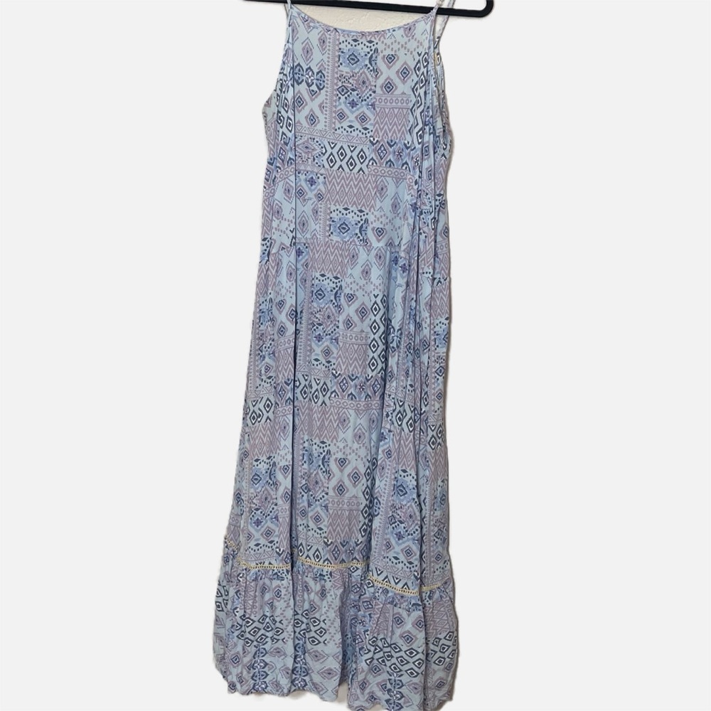 Coco + Carmen patchwork boho high low dress size S/M - Picture 4 of 5